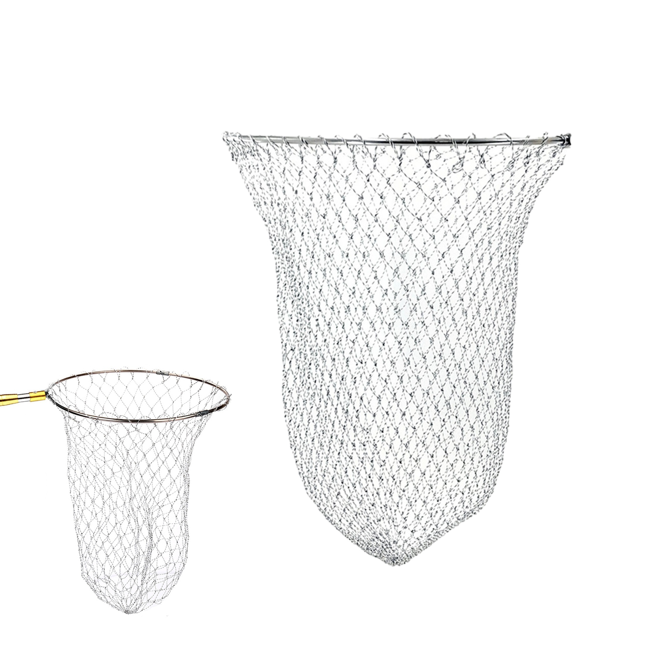 FunVZU 1pc Throw Fishing Cast Net For Bait Fishing, Sinker Fish Net, Radius  Size 4FT/5FT/6FT/7FT/8FT (121.92cm/152.4cm/182.88cm/213.36cm/243.84cm)