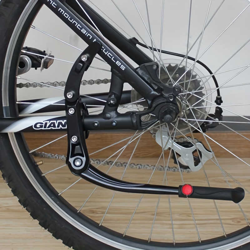 Béquille réglable en aluminium pour VTT et vélo de route, support