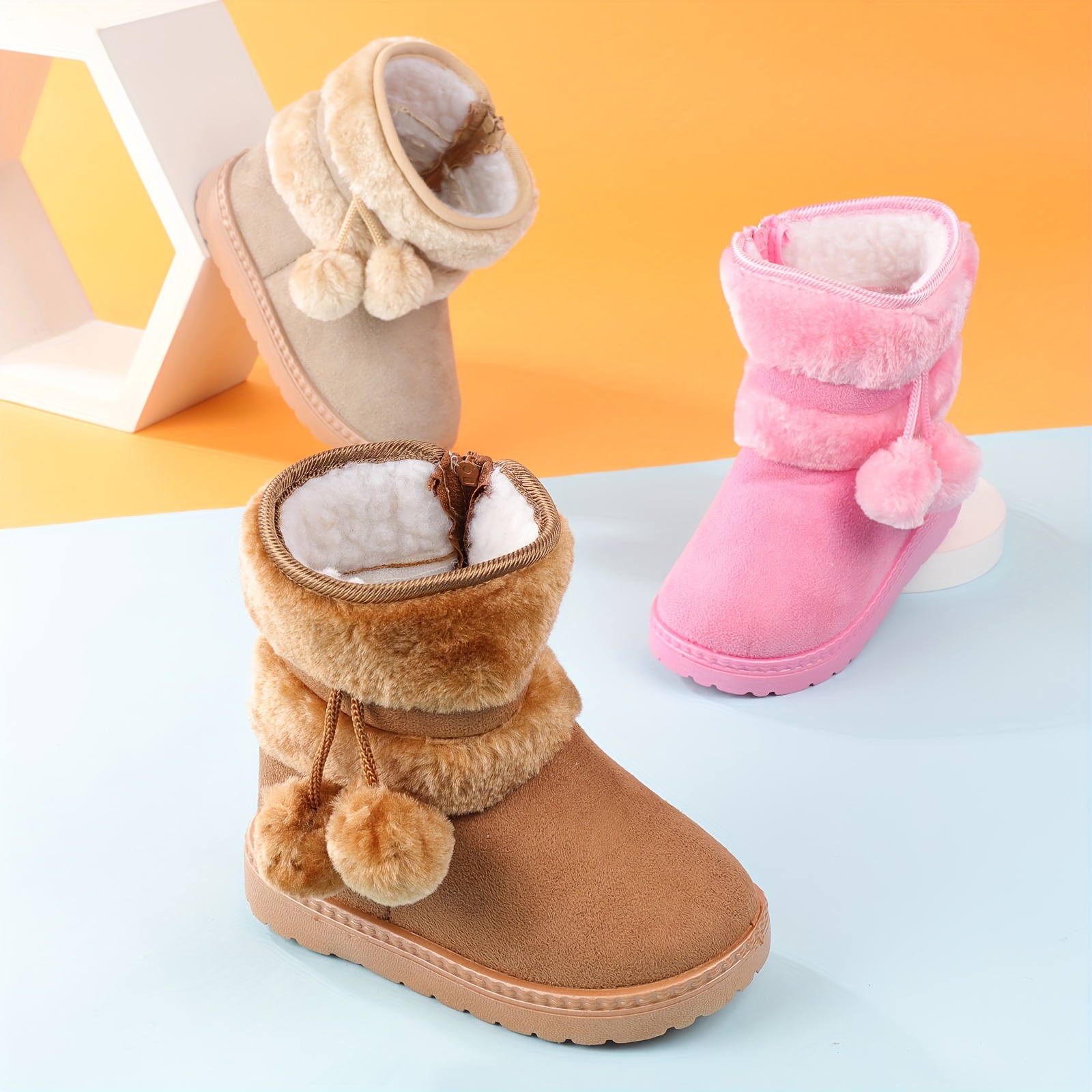  Botas de invierno para bebé, botines de forro polar para bebé,  calcetines cálidos, zapatos antideslizantes con suela suave, botas de 0 a  18 meses (gris, 12-18 meses) : Deportes y Actividades