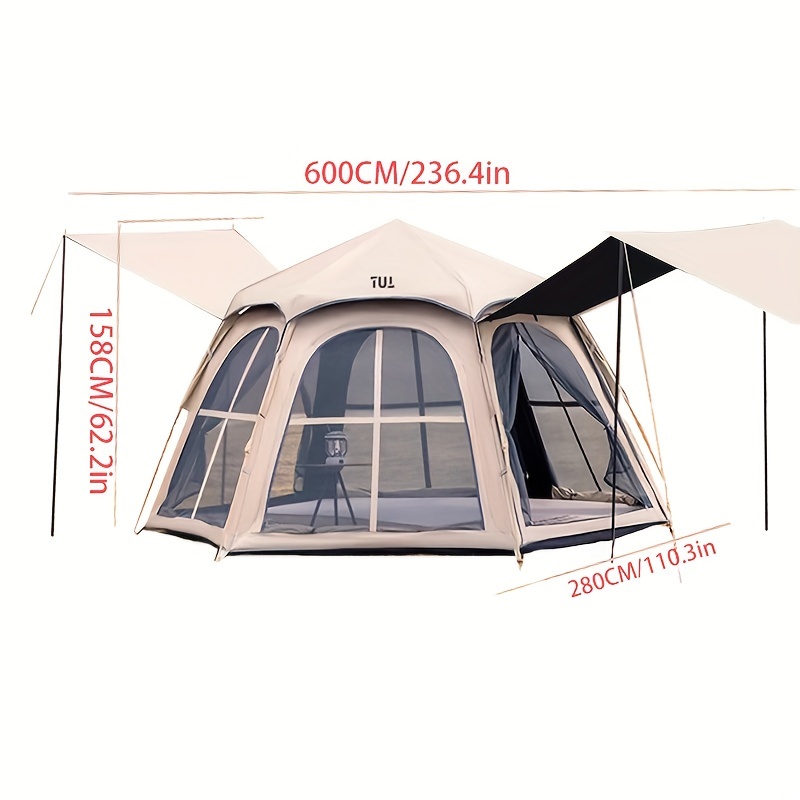  VIVIST Inflatable Tent, Air Tent, TC Tent, Poly