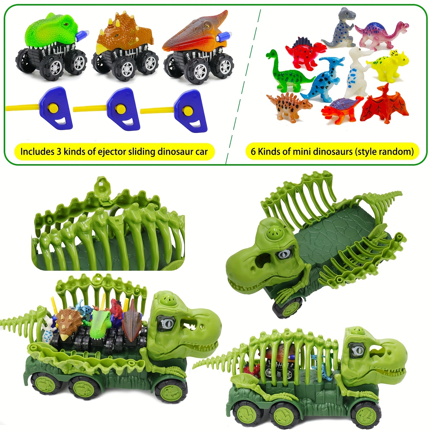 Véhicule de transport des dinosaures