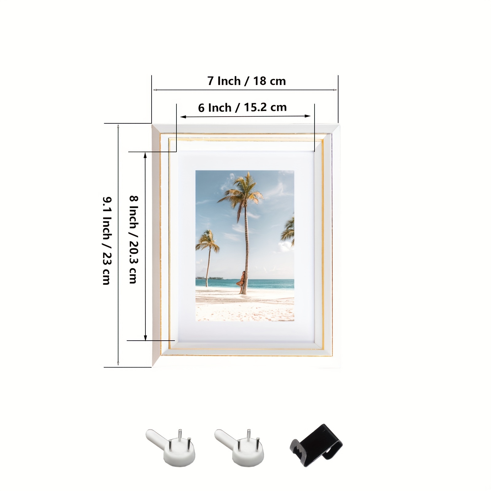 Picture Frame Classic Modern Style With Thickened High - Temu