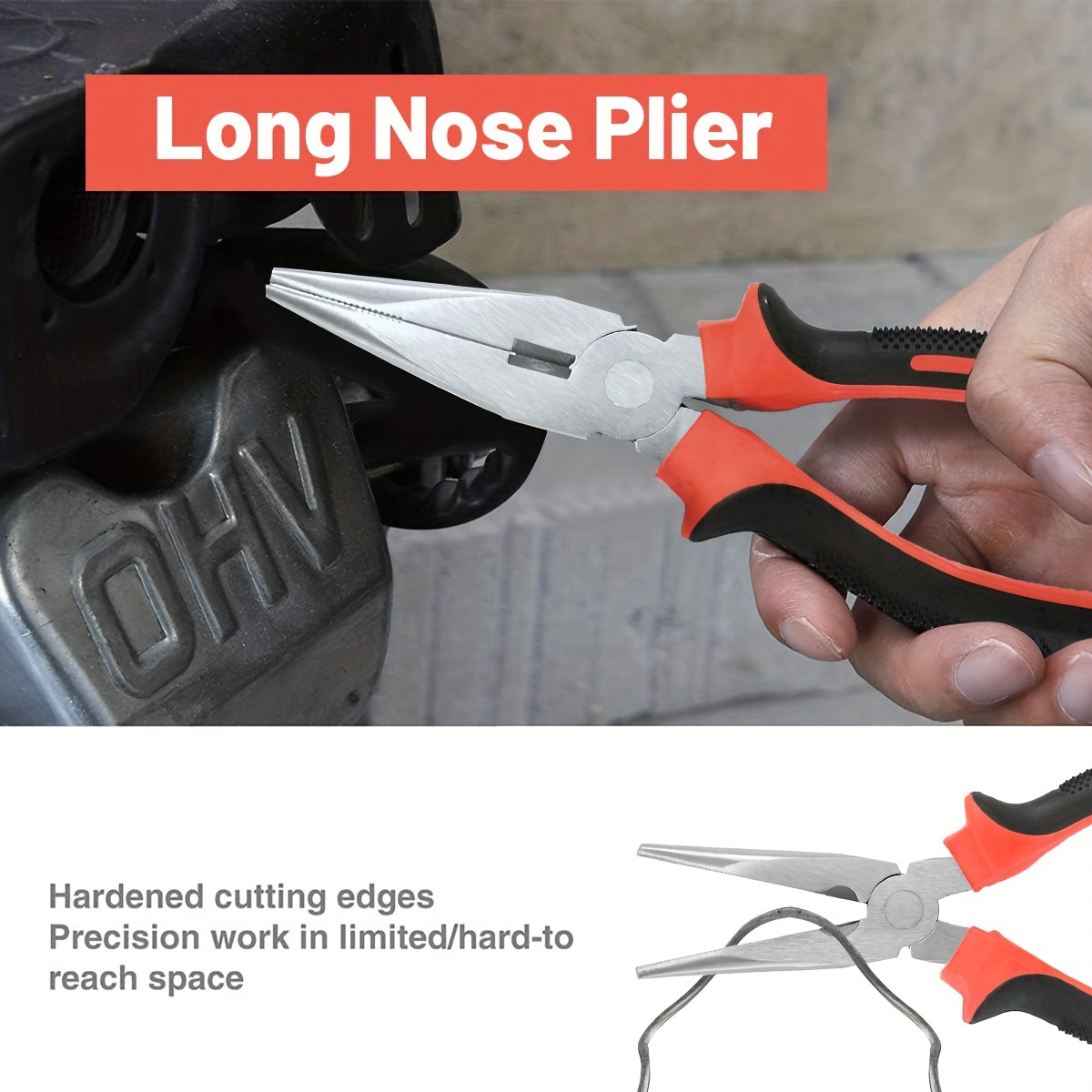 SPEEDWOX 6Pcs Mini Pliers Set with Case Include Flat Nose Pliers End  Cutting Pliers Bent Nose Pliers Diagonal Pliers Lineman's Pliers Needle  Nose