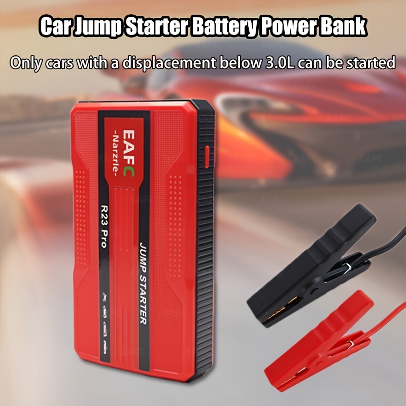 BR Hot Sale 12V Portable Mini Jump Starter Emergency Power Bank Car Battery  Booster Car Booster Starting Device Car Jump Starter