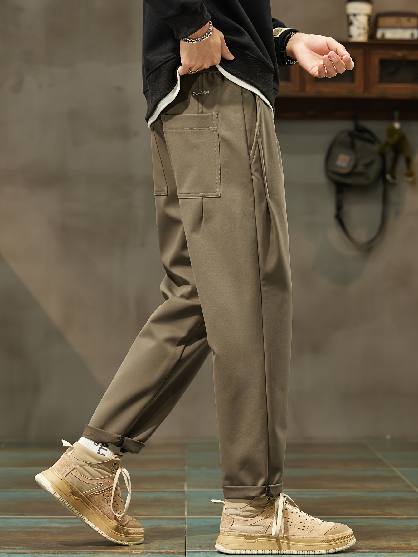 Stylish store khaki pants