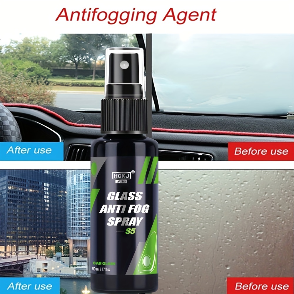 Hgkj S5 Anti-Fog Agent For Car Windshield And Windows, Long Lasting Anti-Fog  Spray For Motorcycle Helmet