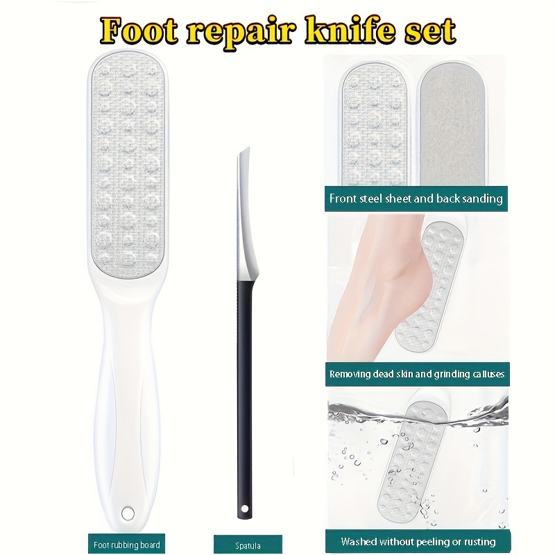 NEW Foot Scraper To Remove Dead Skin To Repair Calluses And WHETSTONE TO  SCRUB FOOT Board Tool Foot Knife - Buy NEW Foot Scraper To Remove Dead Skin  To Repair Calluses And