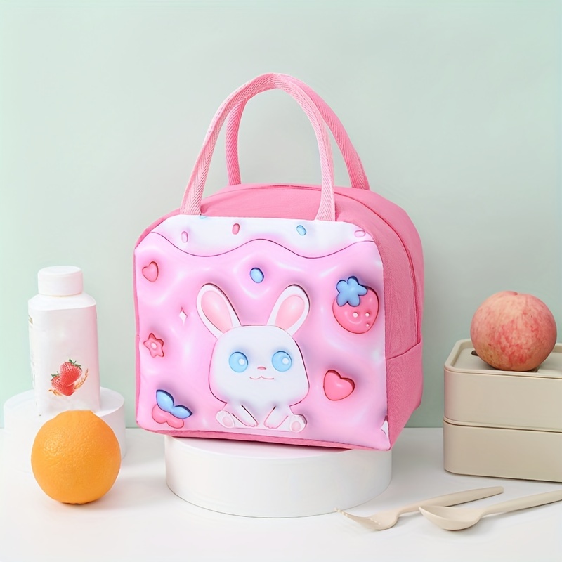 Kühler-Lunch-Tasche für Kleinkinder und Mädchen, isolierte Lunch-Tasche,  Kinder-Lunchbox, Mini-Lunch-Kühltasche für