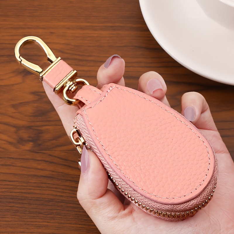 Men's Key Bag Universal Large Capacity Key Storage Bag Simple Key Holder,Temu