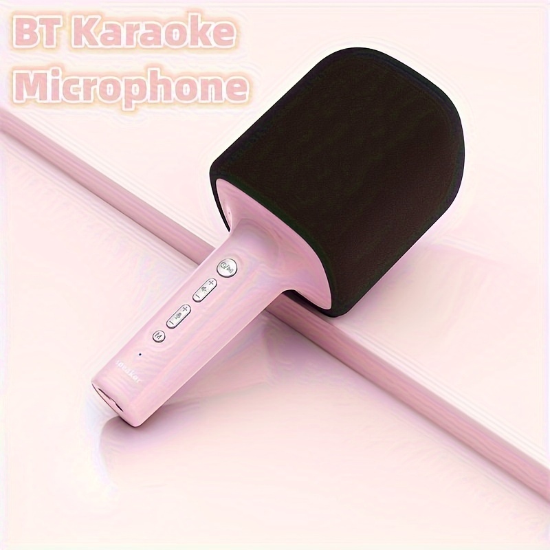 Depusheng W8 Microfono Wireless Microfono Portatile Professionale  Registrazione Karaoke Microfono Per Riunioni Di Spettacoli Di Feste Con  Altoparlanti