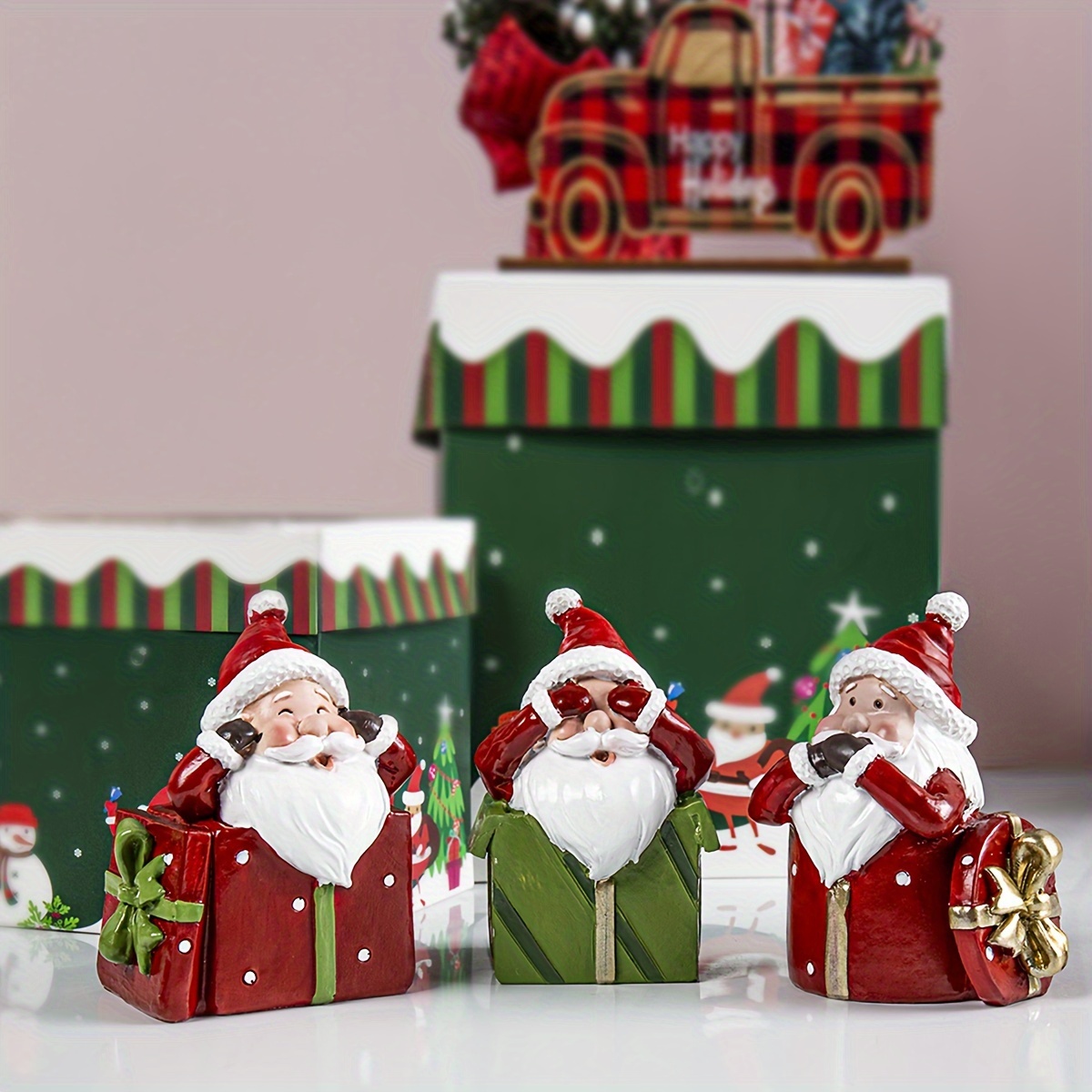 1 Pièce De Décorations De Noël À L'envers, Accessoires Décoratifs Pour  Atmosphère De Noël, Décorations De Table, Décoration D'intérieur,  Décoration De