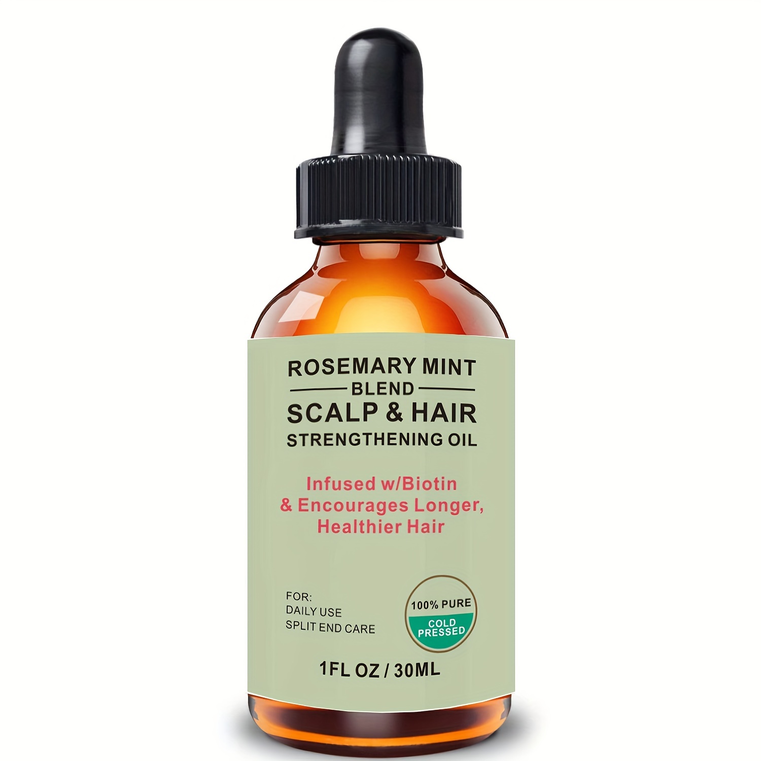 Rosemary Mint Scalp & Hair Strengthening Oil