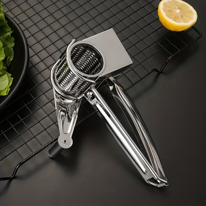 Cheese Grater, Handheld Rotary Cheese Grater, Multifunctional Garlic Grater,  Manual Ginger Shredder, Nut Grater, Household Creative Cheese Grater,  Vegetable Grater, Kitchen Stuff, Kitchen Gadgets - Temu