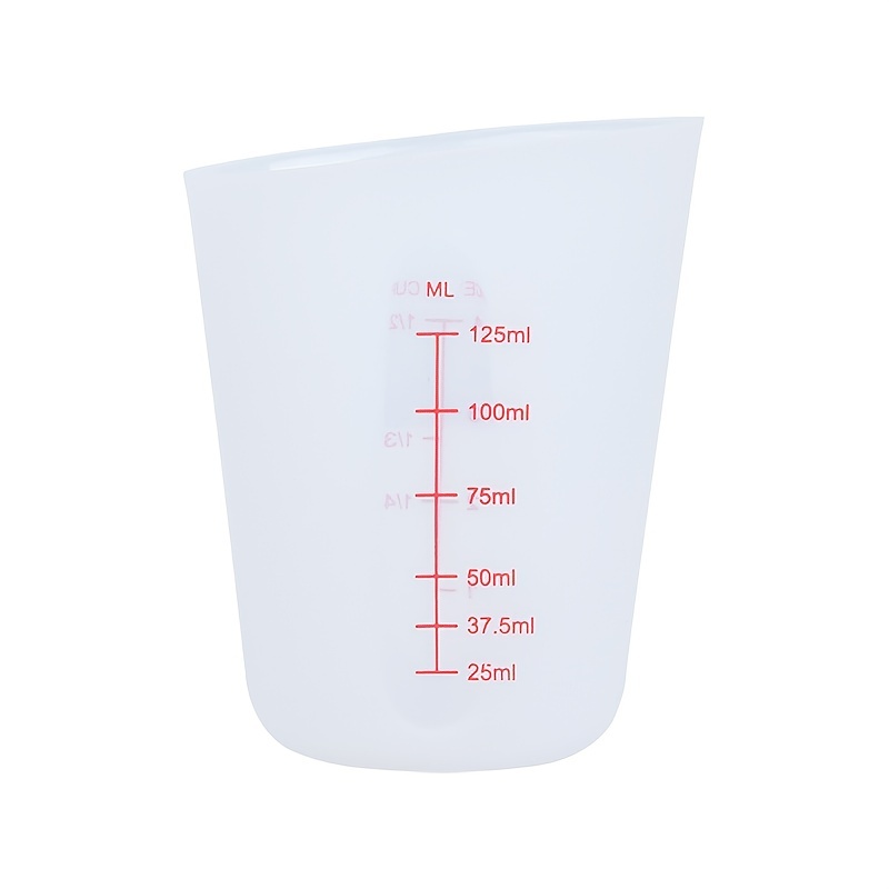 Measuring Cup, Food Grade Silicone Measuring Cups, Visual Dual