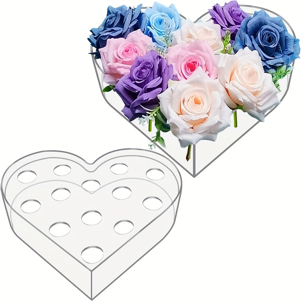 Heart Shaped Flower Arrangement Box Flower Packaging Materials for Flip  Shop Flowers Valentine's Day Bouquet with Hand Gift Boxs - AliExpress