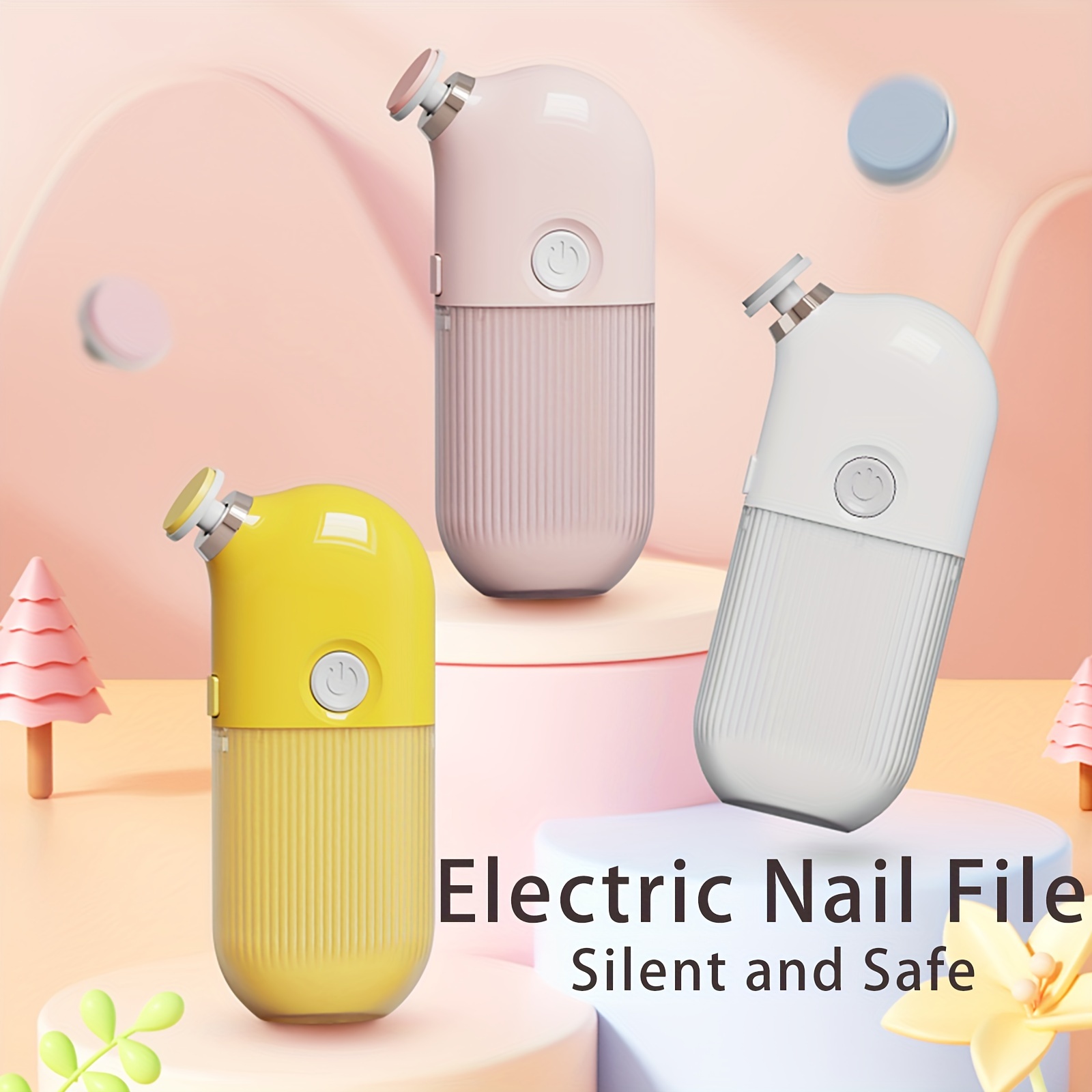 Coupe ongles électrique pour bébé kit de coupe ongles sûr - Temu Canada