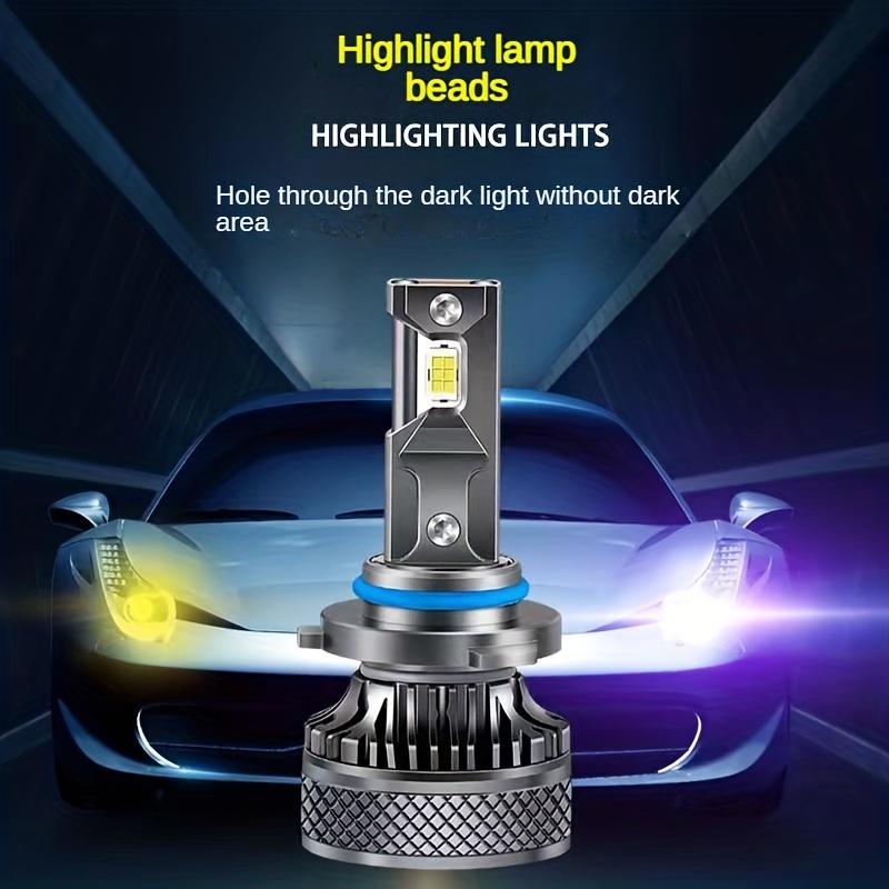 H1 Led Headlight Bulb 1:1 Single Plug H1 Led Headlight Car - Temu