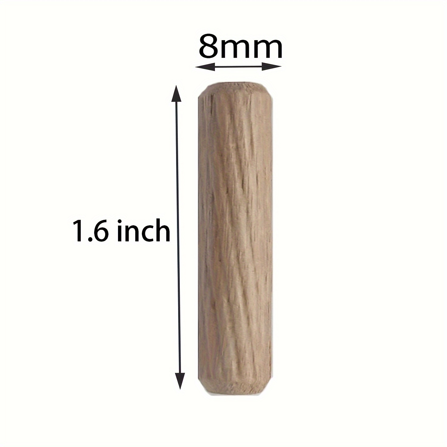 Wooden Dowel Pins Fluted Wood Dowels Rods Made Of Hardwood - Temu