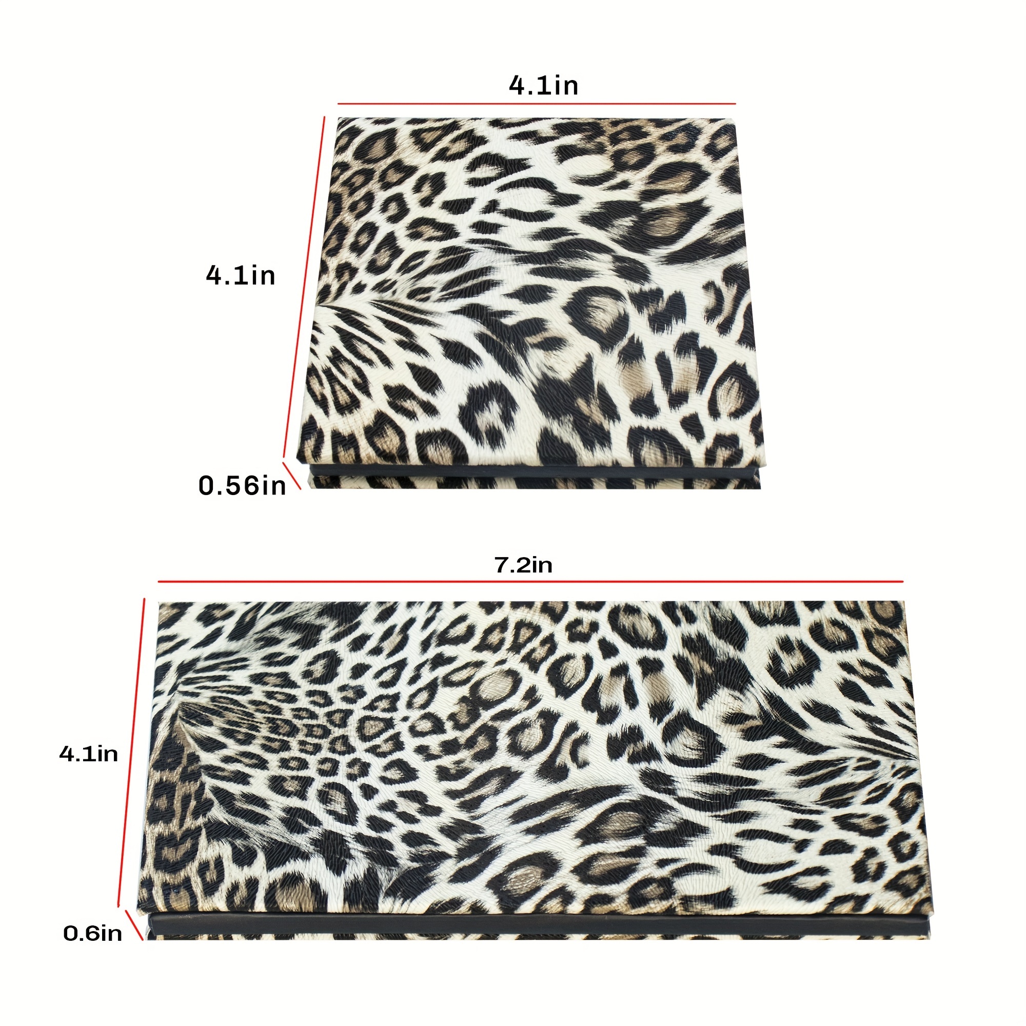 Stylish Leopard Pattern Magnetic Makeup Palette Perfect For - Temu