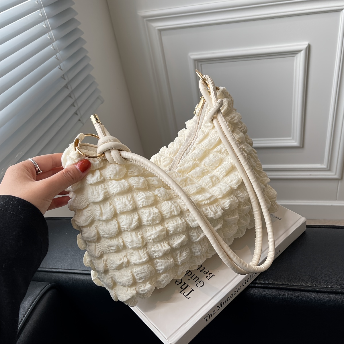 White Handbag - Temu