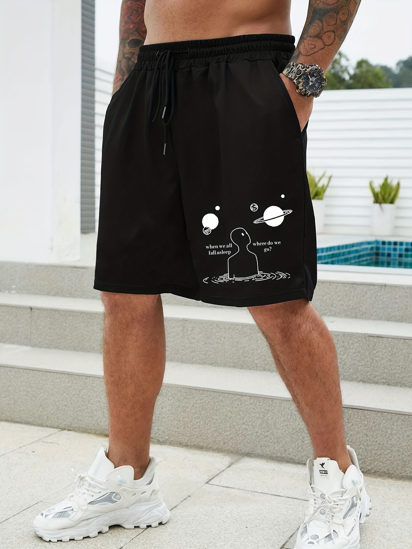 Casual Sleep Bottoms Soft Comfy Elastic Waistband Shorts - Temu