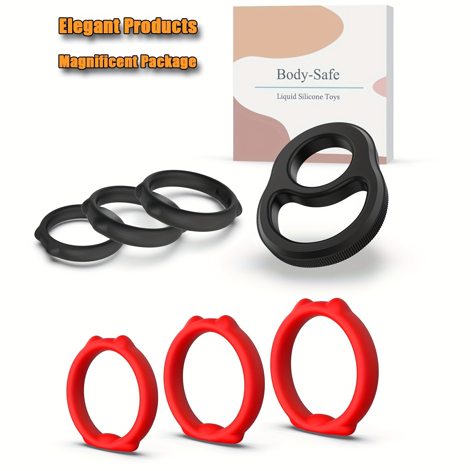 Penis Ring Reusable Silicone Semen Cock Ring Penis Temu Canada