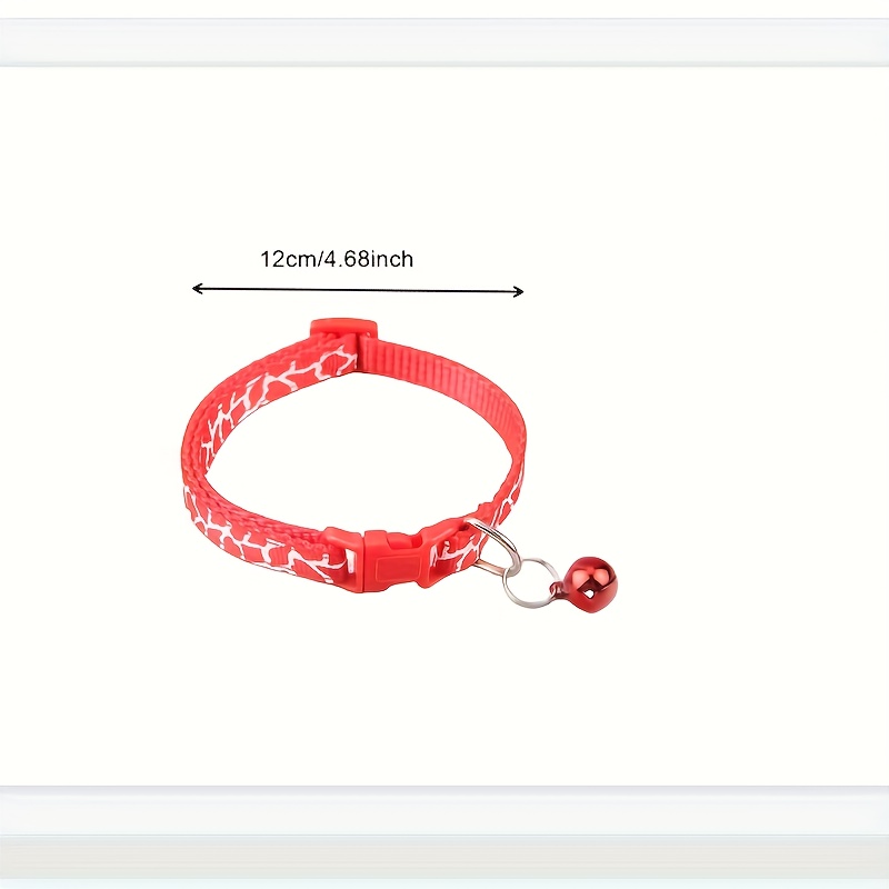 Adjustable Cat Collar with Optional Bell