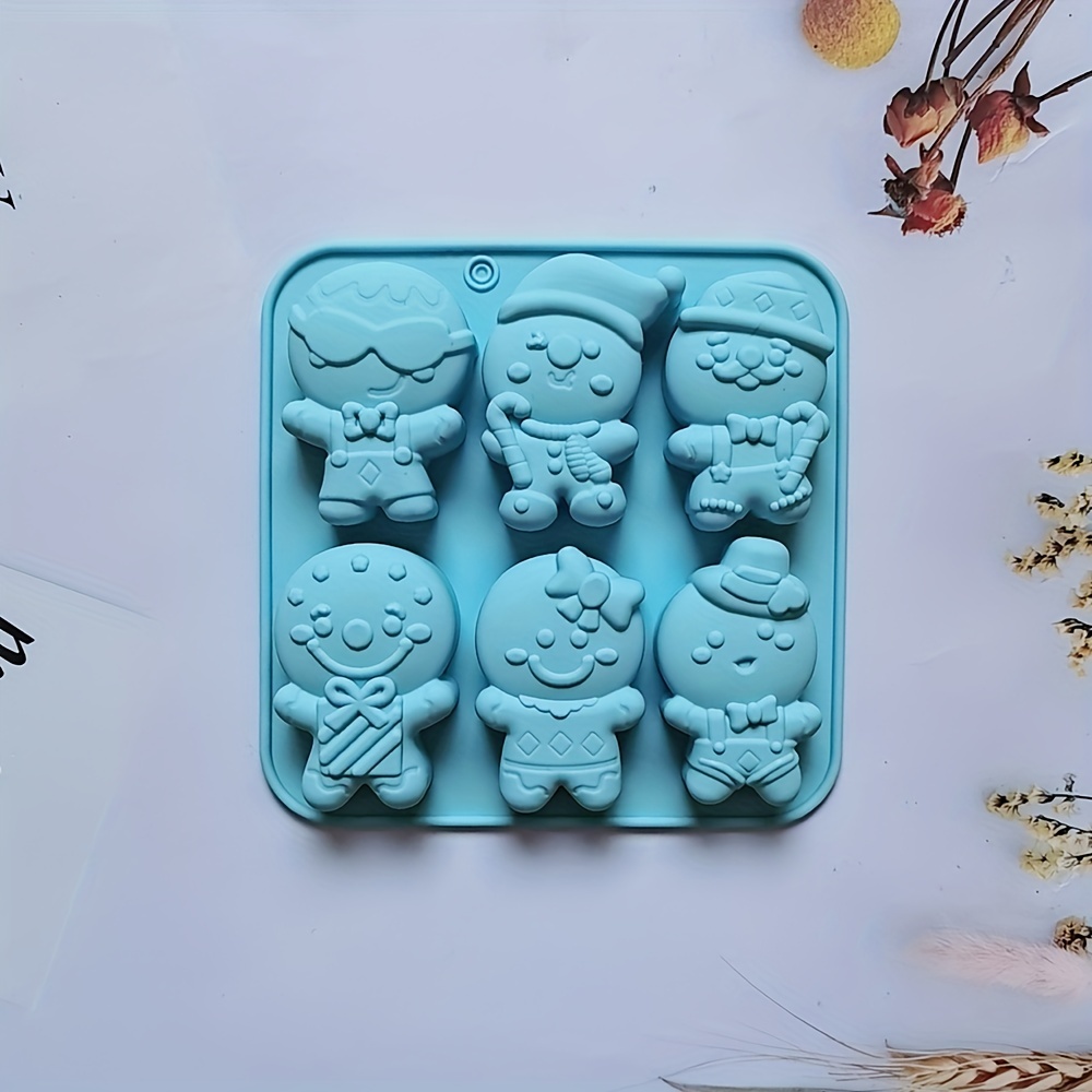 Silicone Candy Molds - Mini Gingerbread Man Silicone Molds For