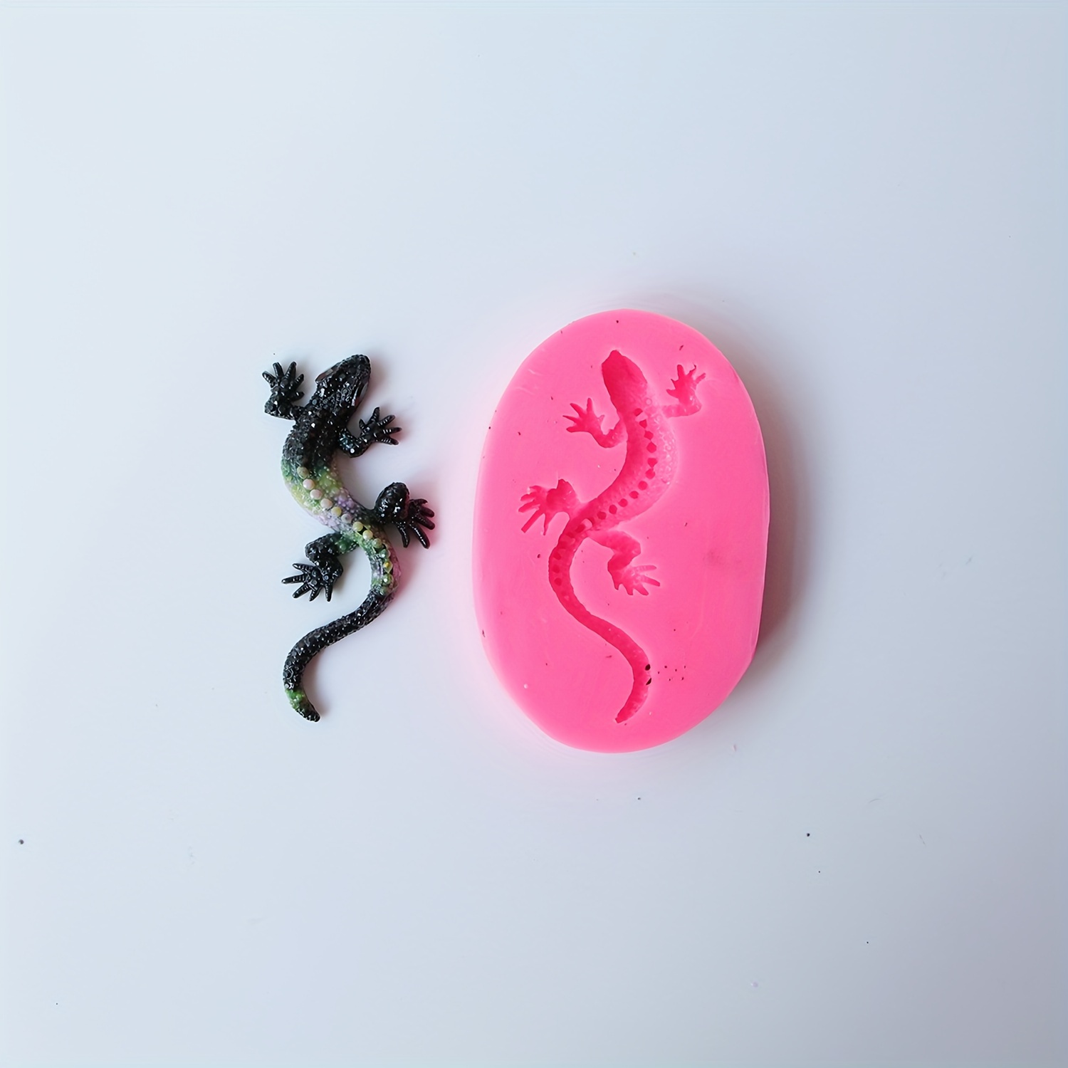 Baby Dragon Silicone Mold Lizard Soap Mold Silicone Mold for Soap