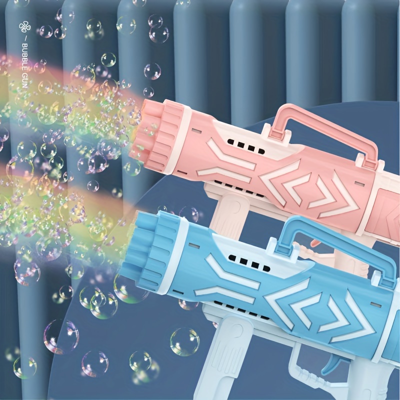 Gatling Gun Angel Bubble Gun Rocket Launcher Bubble Machine Children's  Blowing Bubble Toy - Temu