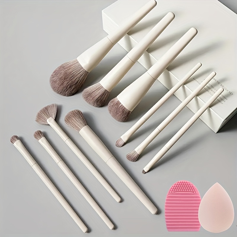 Brosse de nettoyage à œufs en Silicone, 1 pièce, nettoyant pour œufs,  poudre de fond de teint, outils de nettoyage pour pinceaux de maquillage