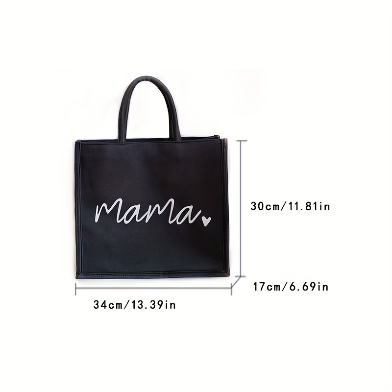 Minimalist Canvas Tote Bag, Large Capacity Shopping Bag, Versatile Shoulder  Bag - Temu