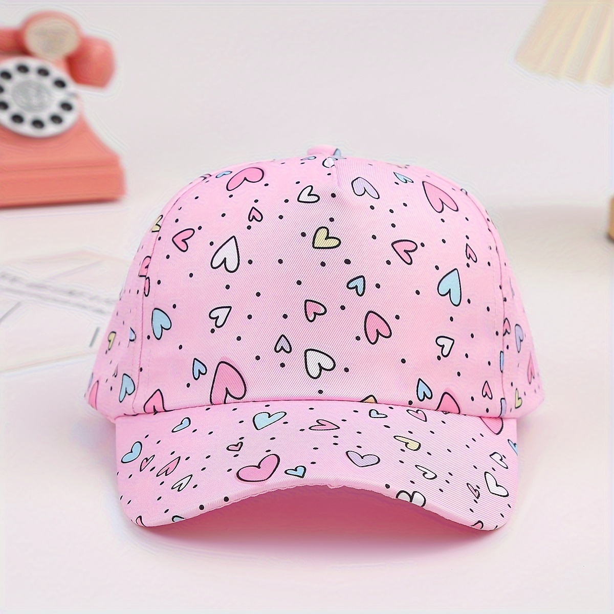 

1pc Children's Sunshade Breathable Adjustable Casual Baseball Cap With Trendy Pattern For Outdoor Playing
