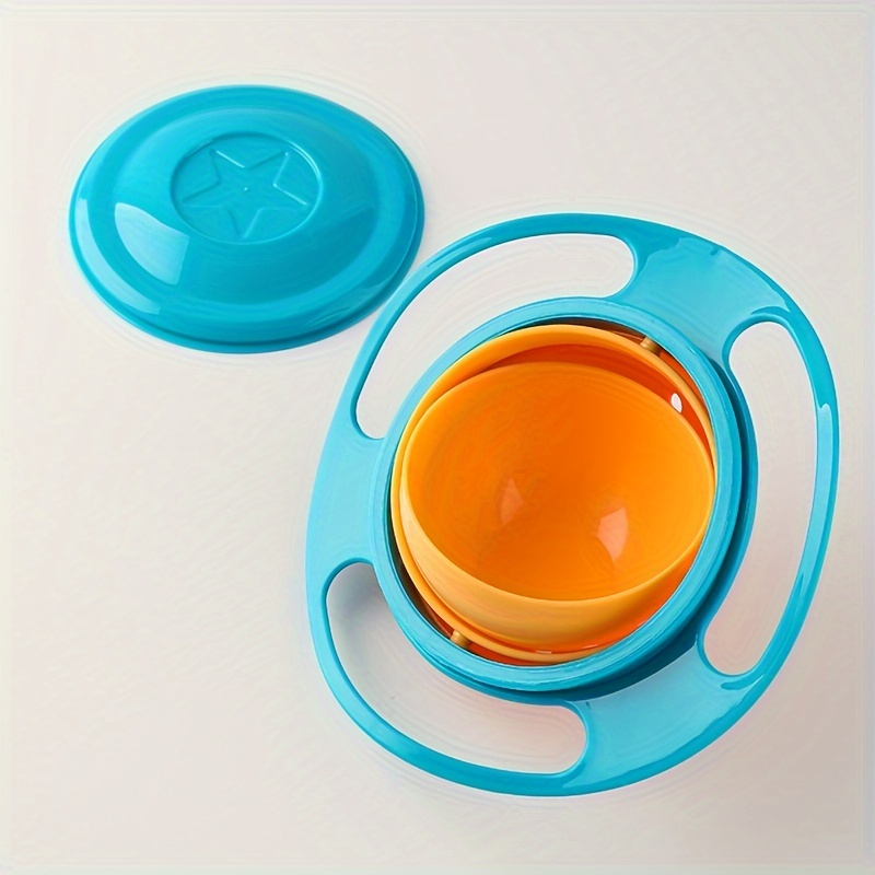 Baby Feeding Bowl Toddler Child Kid Spill Proof 360 Rotating NonSpill Cup  Dishes