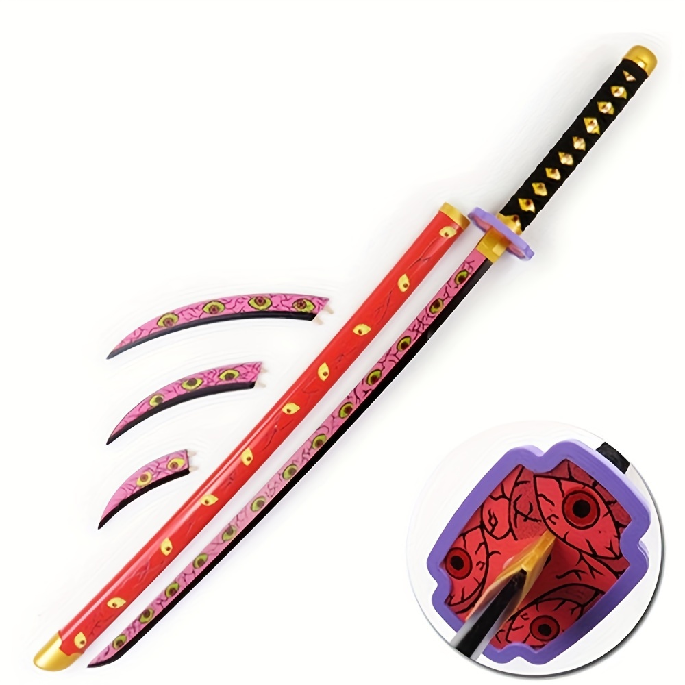 TWONNS Épée En Bois D'anime, Katana De Tueur De Démon, Épée De Cosplay De  Tueur D'anime, Épée De Samouraï D'entraînement Pour Le Cosplay, La  Collection, Les Cadeaux D'Halloween, 41 Pouces - Temu