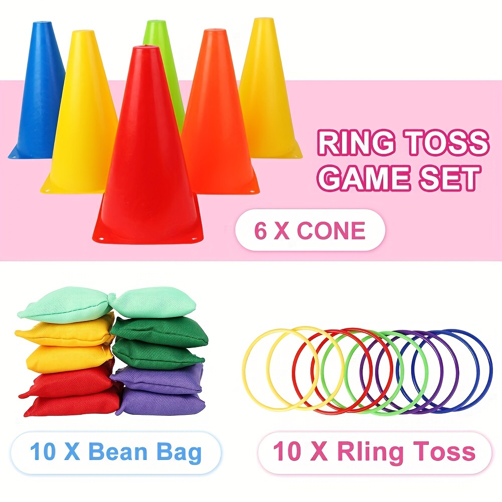 Ring Toss Plastic Carnival Toss Rings Toy For - Temu Mexico