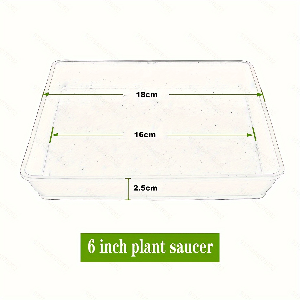 Plastic Tray Plants Saucer  Plastic Rectangle Flower Tray