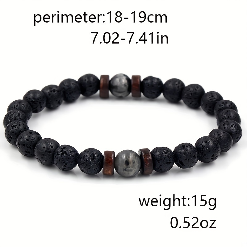 Volcanic stone deals bracelet