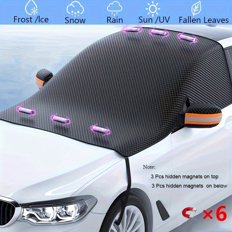 Car Windshield Snow Protect Cover Aluminium Film Ice Frost Sun Shield  Protector