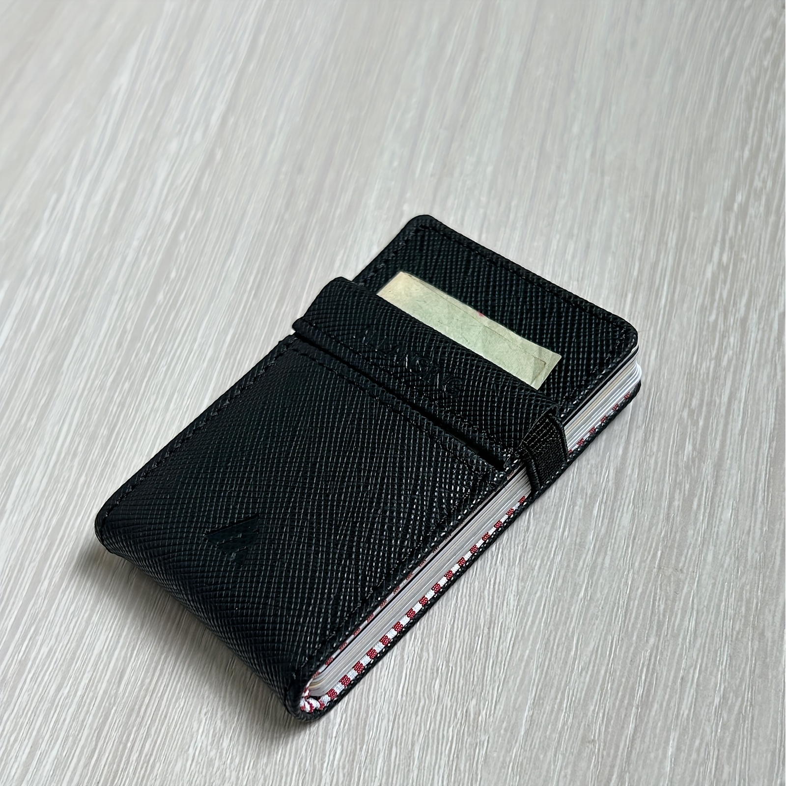Full Grain Leather Minimalist Wallet & Slim Front Pocket Card Holder by Jackson Wayne