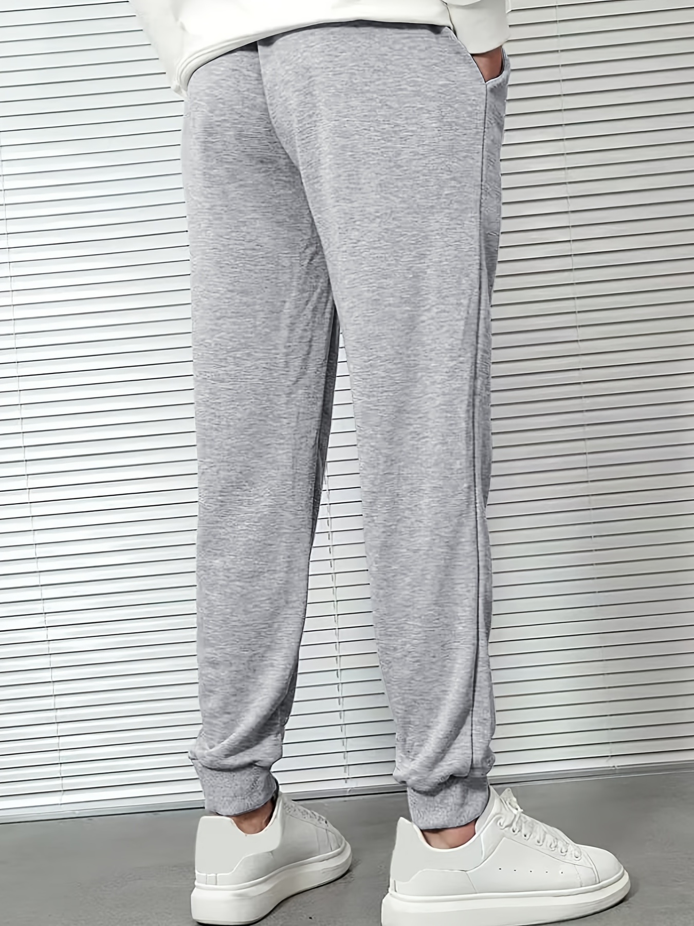 Men s Bear Print Sweatpants Spring Fall