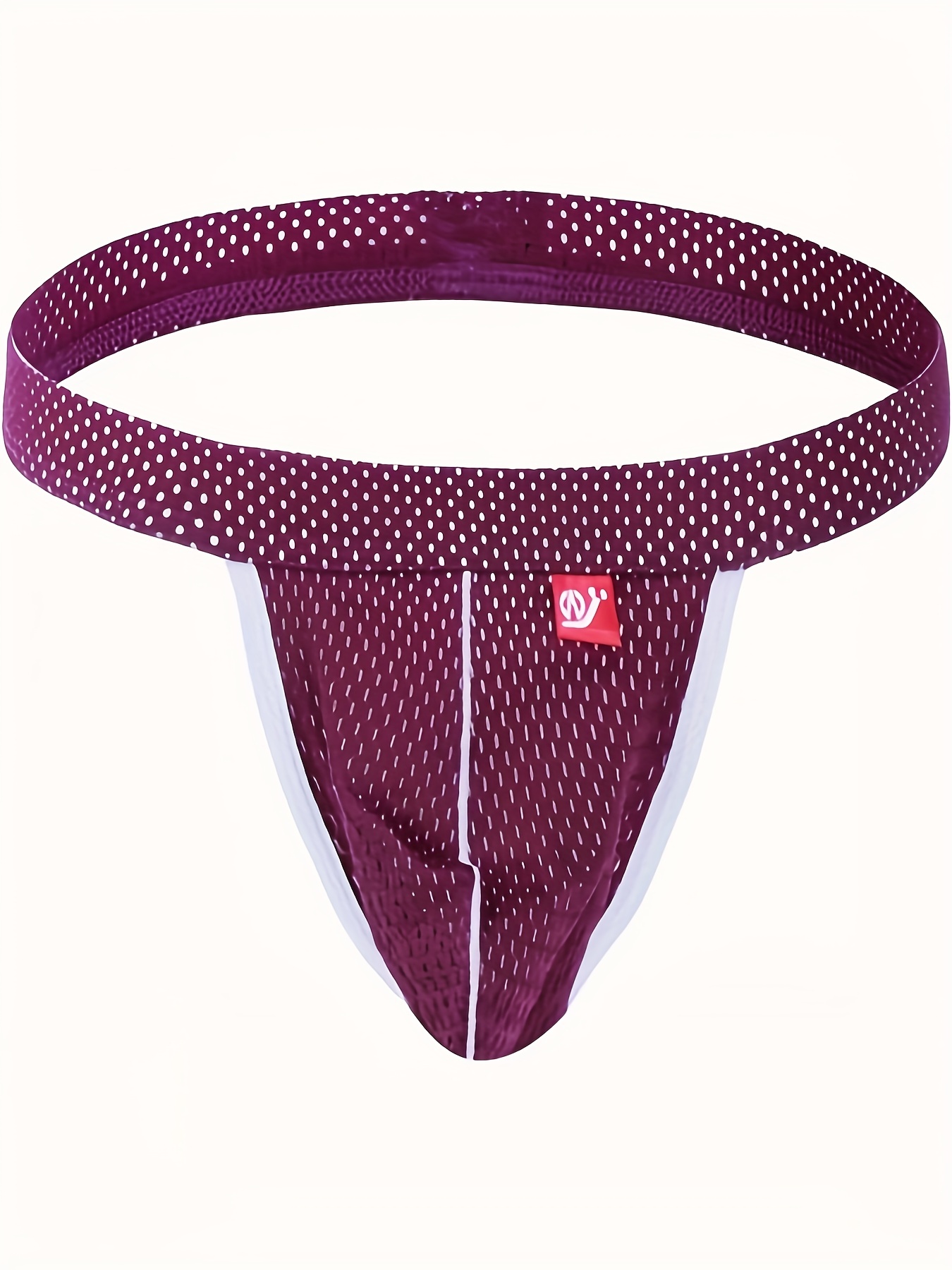 Mens C-String Underwear See Through Sheer Mesh Lingerie Bulge