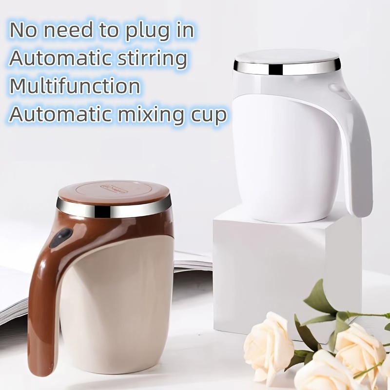 1pc 480ml 304 Stainless Steel Flat Bottom Cup, Multifunctional