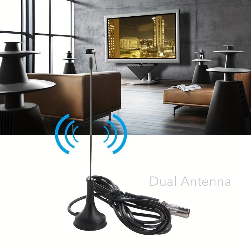 2023 New 4k 8k Indoor Digital Tv Antenna Hd Hdtv Antena Dvb T T2 Dvbt2 Cable  Tv Antena Uhf Vhf Dtv Antennas Aerial - Smart Home - Temu