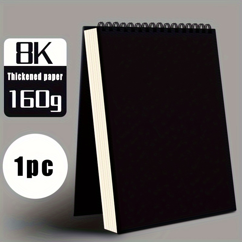 A4/8k/16k Sketchbook For Markers Drawing Spiral Notebook Blank