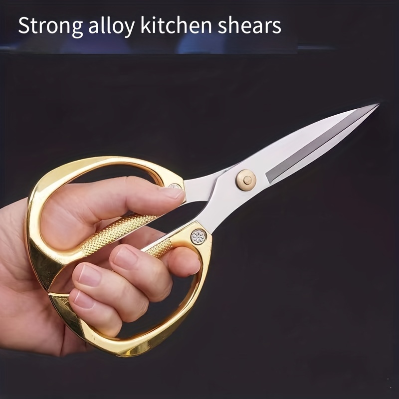 1pc Stainless Steel Meat Strong Shear, Modern Multifunctional Kitchen  Scissors For Kitchen