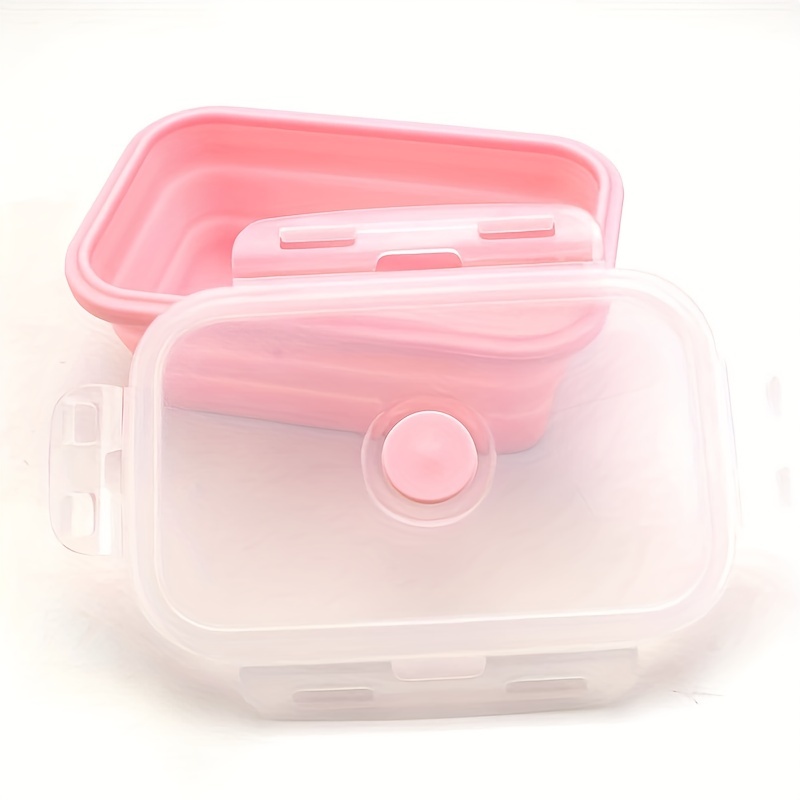 1pc Random Color Silicone Lunch Box