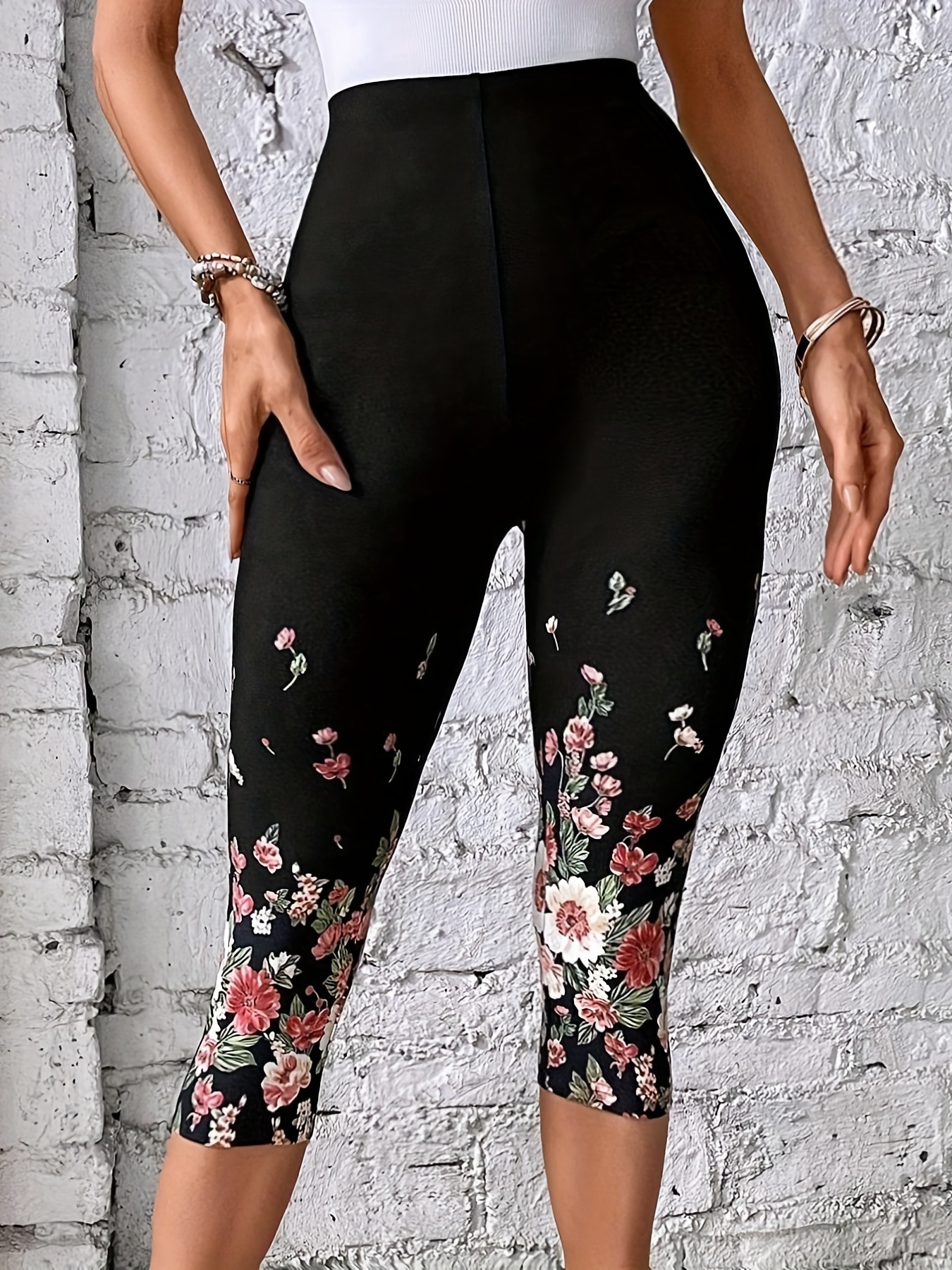 High Waisted Capri Leggings With Pockets For Women - Perfect For Yoga,  Workouts, And Everyday Wear - Temu Malaysia