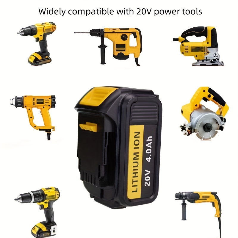 20v Maximum Replacement, Lithium Battery 2.5ah, Lithium Battery Cordless  Tool - Temu