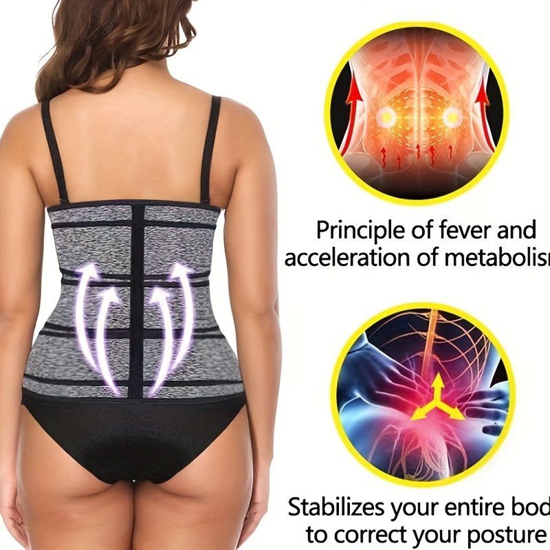 Lose Weight Instantly with this Adjustable Corset Waistbelt - Perfect for  Men & Women!